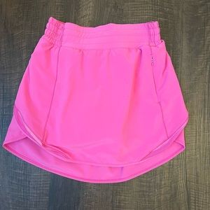 Lululemon Hotty Hot High Rise Tennis Skirt - Pink / Size 4
